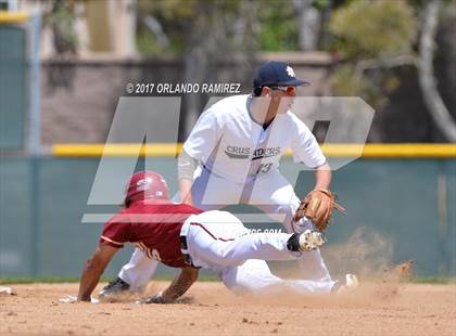 Thumbnail 2 in Oxnard Vs Mater Dei Catholic (67th Annual San Diego Lions Tournament) photogallery.