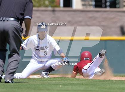 Thumbnail 3 in Oxnard Vs Mater Dei Catholic (67th Annual San Diego Lions Tournament) photogallery.