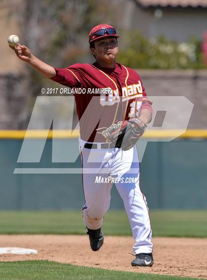 Thumbnail 3 in Oxnard Vs Mater Dei Catholic (67th Annual San Diego Lions Tournament) photogallery.