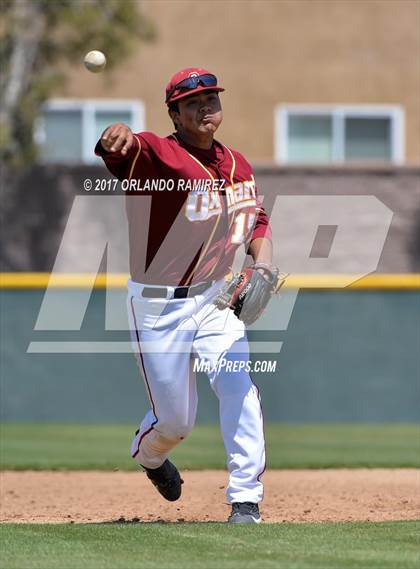 Thumbnail 3 in Oxnard Vs Mater Dei Catholic (67th Annual San Diego Lions Tournament) photogallery.