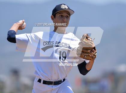 Thumbnail 2 in Oxnard Vs Mater Dei Catholic (67th Annual San Diego Lions Tournament) photogallery.