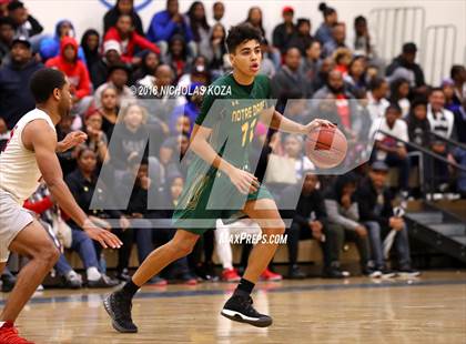 Thumbnail 3 in Notre Dame vs. George Washington Prep (CIF SoCal Regional D3 Round 2) photogallery.
