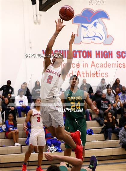 Thumbnail 3 in Notre Dame vs. George Washington Prep (CIF SoCal Regional D3 Round 2) photogallery.