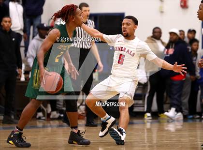 Thumbnail 3 in Notre Dame vs. George Washington Prep (CIF SoCal Regional D3 Round 2) photogallery.