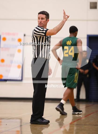 Thumbnail 3 in Notre Dame vs. George Washington Prep (CIF SoCal Regional D3 Round 2) photogallery.
