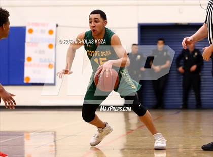 Thumbnail 3 in Notre Dame vs. George Washington Prep (CIF SoCal Regional D3 Round 2) photogallery.