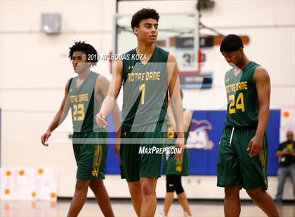 Thumbnail 1 in Notre Dame vs. George Washington Prep (CIF SoCal Regional D3 Round 2) photogallery.