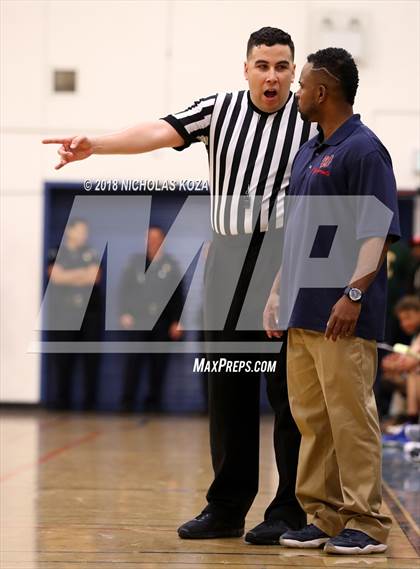 Thumbnail 3 in Notre Dame vs. George Washington Prep (CIF SoCal Regional D3 Round 2) photogallery.