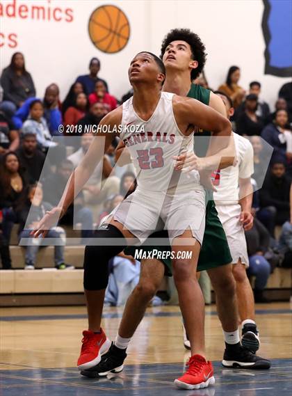 Thumbnail 2 in Notre Dame vs. George Washington Prep (CIF SoCal Regional D3 Round 2) photogallery.