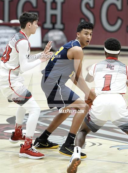 Thumbnail 2 in Hesperia Christian vs. Calipatria (Rancho Mirage Holiday Invitational) photogallery.