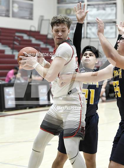 Thumbnail 1 in Hesperia Christian vs. Calipatria (Rancho Mirage Holiday Invitational) photogallery.