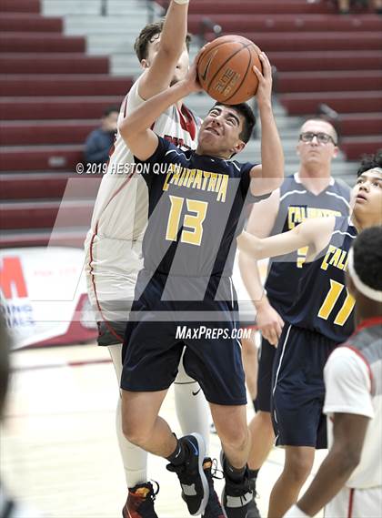 Thumbnail 1 in Hesperia Christian vs. Calipatria (Rancho Mirage Holiday Invitational) photogallery.