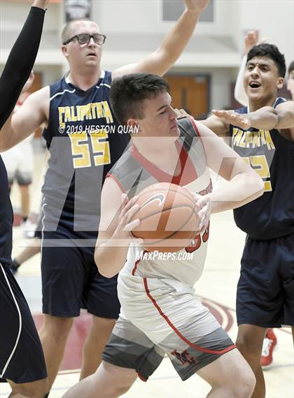 Thumbnail 1 in Hesperia Christian vs. Calipatria (Rancho Mirage Holiday Invitational) photogallery.