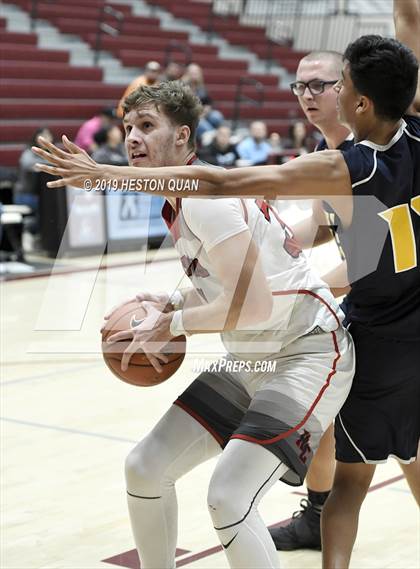 Thumbnail 1 in Hesperia Christian vs. Calipatria (Rancho Mirage Holiday Invitational) photogallery.