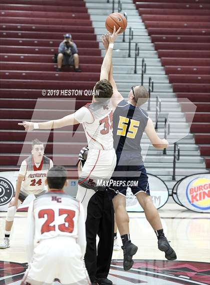 Thumbnail 2 in Hesperia Christian vs. Calipatria (Rancho Mirage Holiday Invitational) photogallery.