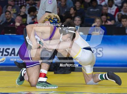 Thumbnail 1 in NYSPHSAA Wrestling Championships - Finals 99 lbs - 126 lbs photogallery.