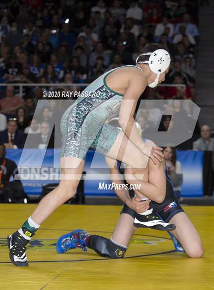 Thumbnail 1 in NYSPHSAA Wrestling Championships - Finals 99 lbs - 126 lbs photogallery.