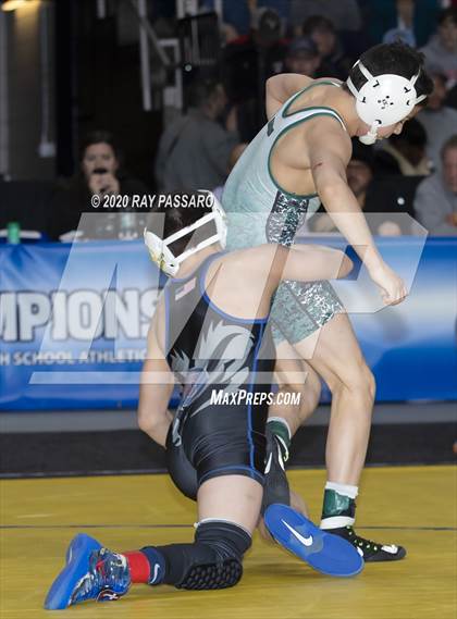 Thumbnail 1 in NYSPHSAA Wrestling Championships - Finals 99 lbs - 126 lbs photogallery.