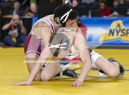 Thumbnail 1 in NYSPHSAA Wrestling Championships - Finals 99 lbs - 126 lbs photogallery.