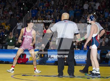 Thumbnail 1 in NYSPHSAA Wrestling Championships - Finals 99 lbs - 126 lbs photogallery.