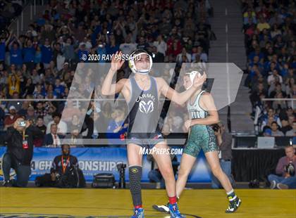 Thumbnail 1 in NYSPHSAA Wrestling Championships - Finals 99 lbs - 126 lbs photogallery.