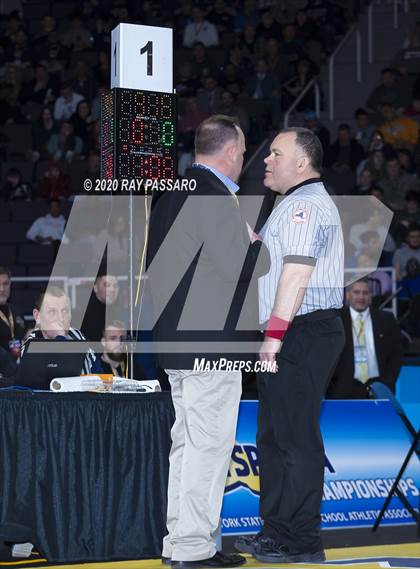 Thumbnail 1 in NYSPHSAA Wrestling Championships - Finals 99 lbs - 126 lbs photogallery.