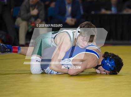 Thumbnail 1 in NYSPHSAA Wrestling Championships - Finals 99 lbs - 126 lbs photogallery.