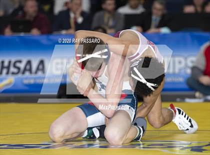 Thumbnail 1 in NYSPHSAA Wrestling Championships - Finals 99 lbs - 126 lbs photogallery.