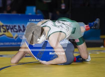Thumbnail 1 in NYSPHSAA Wrestling Championships - Finals 99 lbs - 126 lbs photogallery.