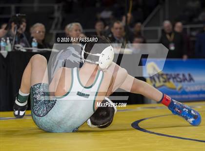 Thumbnail 2 in NYSPHSAA Wrestling Championships - Finals 99 lbs - 126 lbs photogallery.
