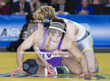 Thumbnail 1 in NYSPHSAA Wrestling Championships - Finals 99 lbs - 126 lbs photogallery.