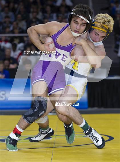 Thumbnail 1 in NYSPHSAA Wrestling Championships - Finals 99 lbs - 126 lbs photogallery.