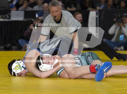 Thumbnail 1 in NYSPHSAA Wrestling Championships - Finals 99 lbs - 126 lbs photogallery.