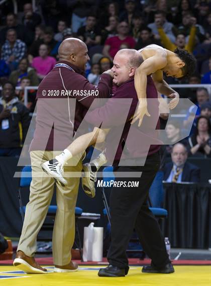 Thumbnail 2 in NYSPHSAA Wrestling Championships - Finals 99 lbs - 126 lbs photogallery.