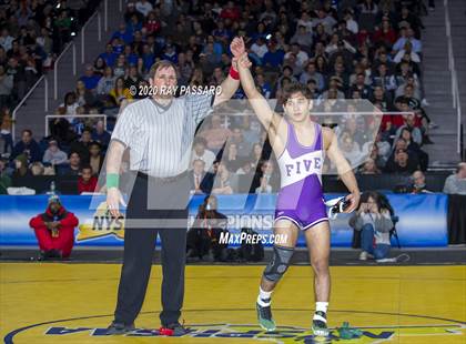 Thumbnail 2 in NYSPHSAA Wrestling Championships - Finals 99 lbs - 126 lbs photogallery.