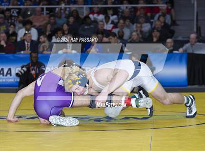 Thumbnail 1 in NYSPHSAA Wrestling Championships - Finals 99 lbs - 126 lbs photogallery.