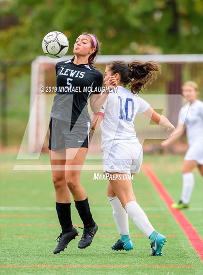 Thumbnail 2 in Francis Lewis vs Brooklyn Tech (PSAL A Semifinal) photogallery.