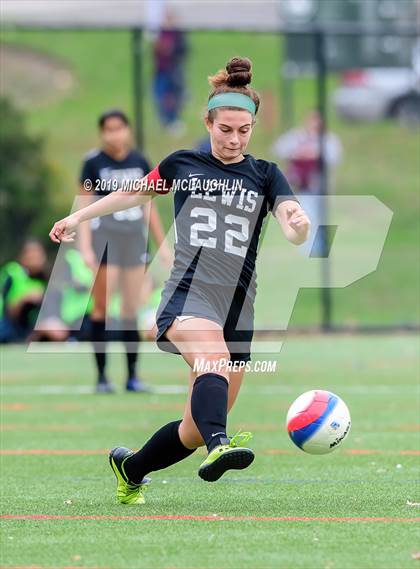 Thumbnail 2 in Francis Lewis vs Brooklyn Tech (PSAL A Semifinal) photogallery.