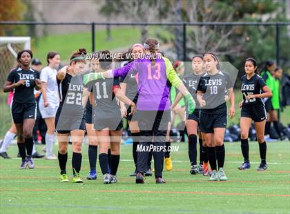 Thumbnail 2 in Francis Lewis vs Brooklyn Tech (PSAL A Semifinal) photogallery.