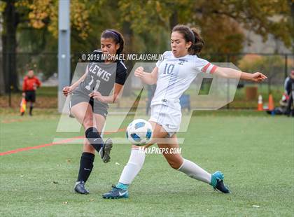 Thumbnail 3 in Francis Lewis vs Brooklyn Tech (PSAL A Semifinal) photogallery.