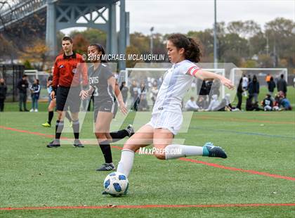 Thumbnail 2 in Francis Lewis vs Brooklyn Tech (PSAL A Semifinal) photogallery.