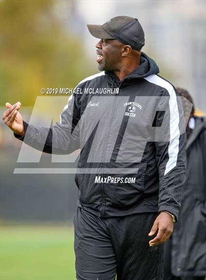 Thumbnail 3 in Francis Lewis vs Brooklyn Tech (PSAL A Semifinal) photogallery.
