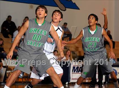 Thumbnail 1 in Santiago vs. Green Valley (MaxPreps Holiday Classic) photogallery.