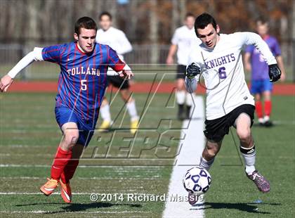 Thumbnail 2 in Tolland vs. Ellington (CIAC Class M Final) photogallery.