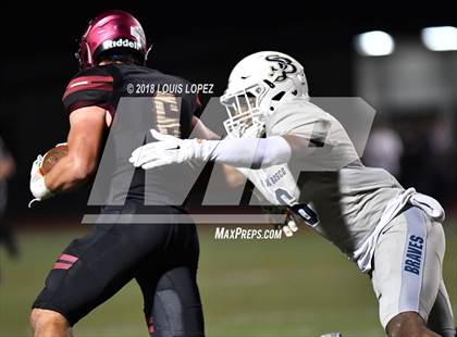 Thumbnail 3 in St. John Bosco vs. Oaks Christian (CIF SS Playoff DIV 1 Semi Final) photogallery.