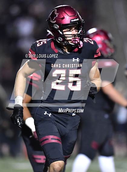 Thumbnail 2 in St. John Bosco vs. Oaks Christian (CIF SS Playoff DIV 1 Semi Final) photogallery.