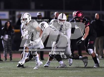 Thumbnail 2 in St. John Bosco vs. Oaks Christian (CIF SS Playoff DIV 1 Semi Final) photogallery.