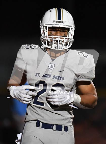 Thumbnail 3 in St. John Bosco vs. Oaks Christian (CIF SS Playoff DIV 1 Semi Final) photogallery.
