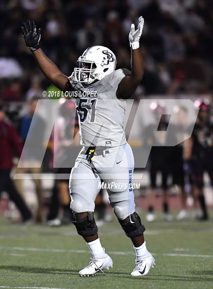 Thumbnail 1 in St. John Bosco vs. Oaks Christian (CIF SS Playoff DIV 1 Semi Final) photogallery.