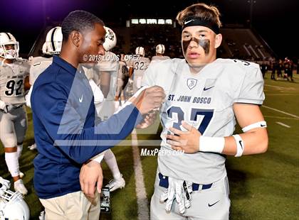 Thumbnail 3 in St. John Bosco vs. Oaks Christian (CIF SS Playoff DIV 1 Semi Final) photogallery.